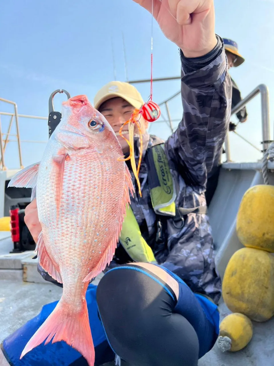 ありもと丸様にて伊勢湾ジギング＆タイラバ行ってきました！[イシグロ 